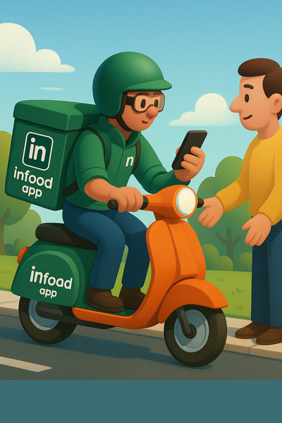 Infood Food Delivery App Yanam photo