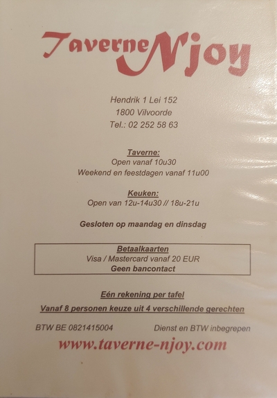 photo de Taverne Njoy