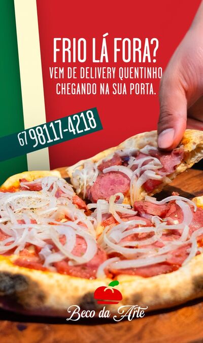 Pizzaria beco da arte e restaurante foto