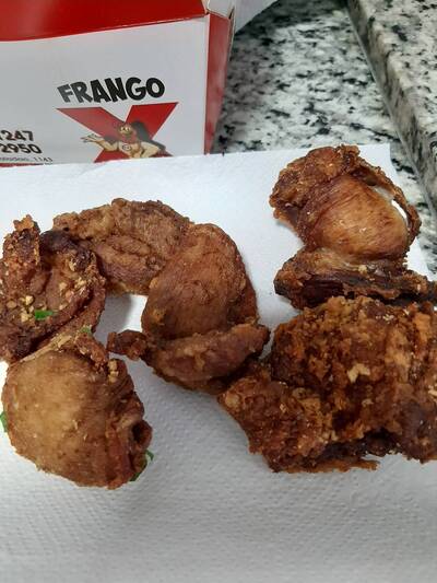 Frango X foto