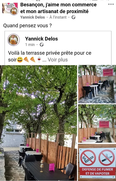 photo de PIZZA DELOS Pizzeria certifiée Bio à Besançon