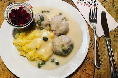 Dicke Wirtin Foto