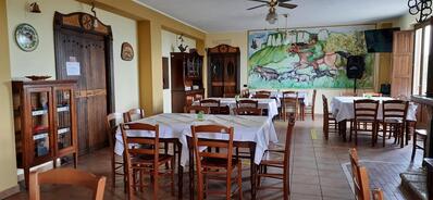 Ristorante dell' Agriturismo La Loggia degli Alburni