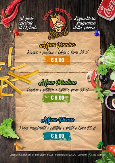 New Doner Kebab, Calolziocorte foto