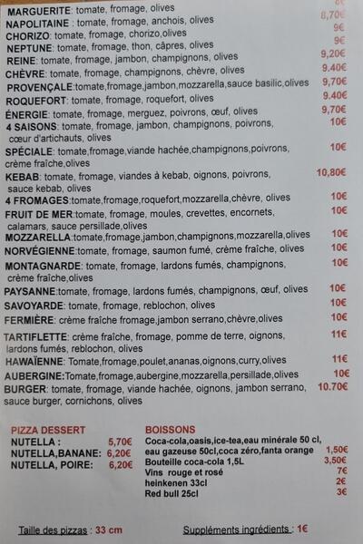 Pizza Energie