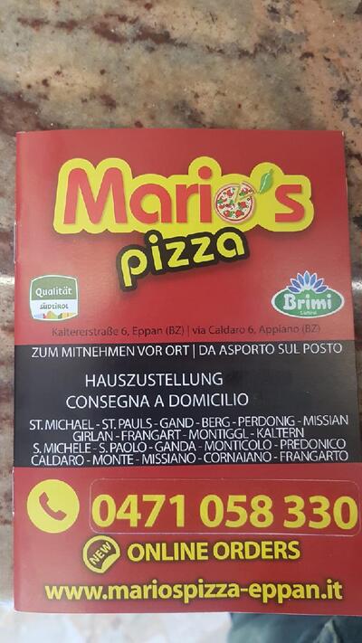 MARIO'S PIZZA APPIANO