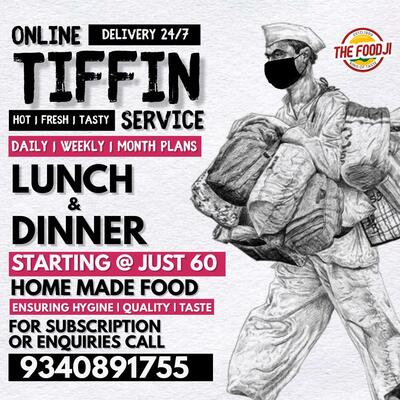The FOODJI - TIFFIN SERVICES BREAKFAST LUNCH DINNER photo