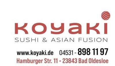 KOYAKI - SUSHI & ASIAN FUSION IN BAD OLDESLOE