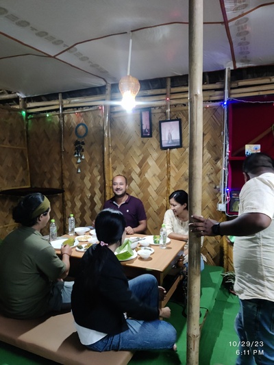 Si-shat khamti singpho traditional food photo