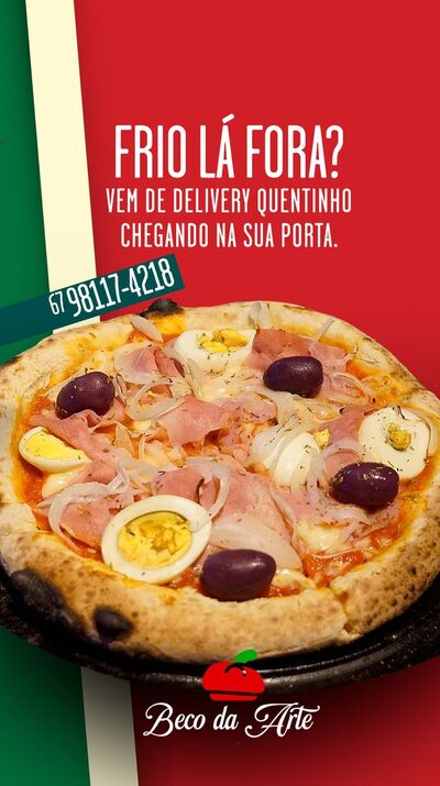 Pizzaria beco da arte e restaurante foto