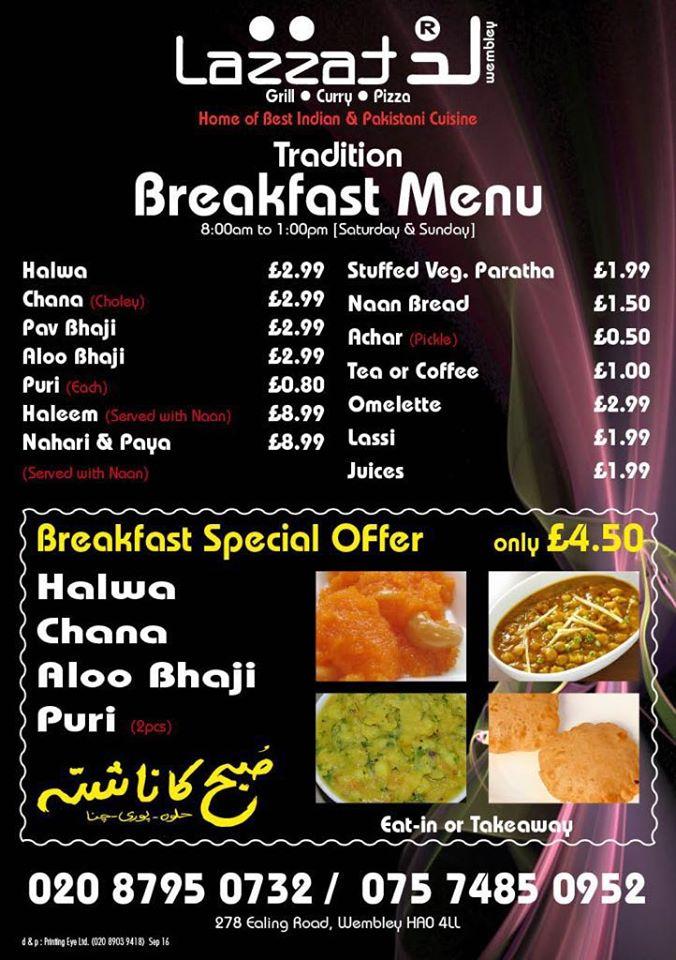 Menu At Lahore Flavours Restaurant Wembley vrogue.co