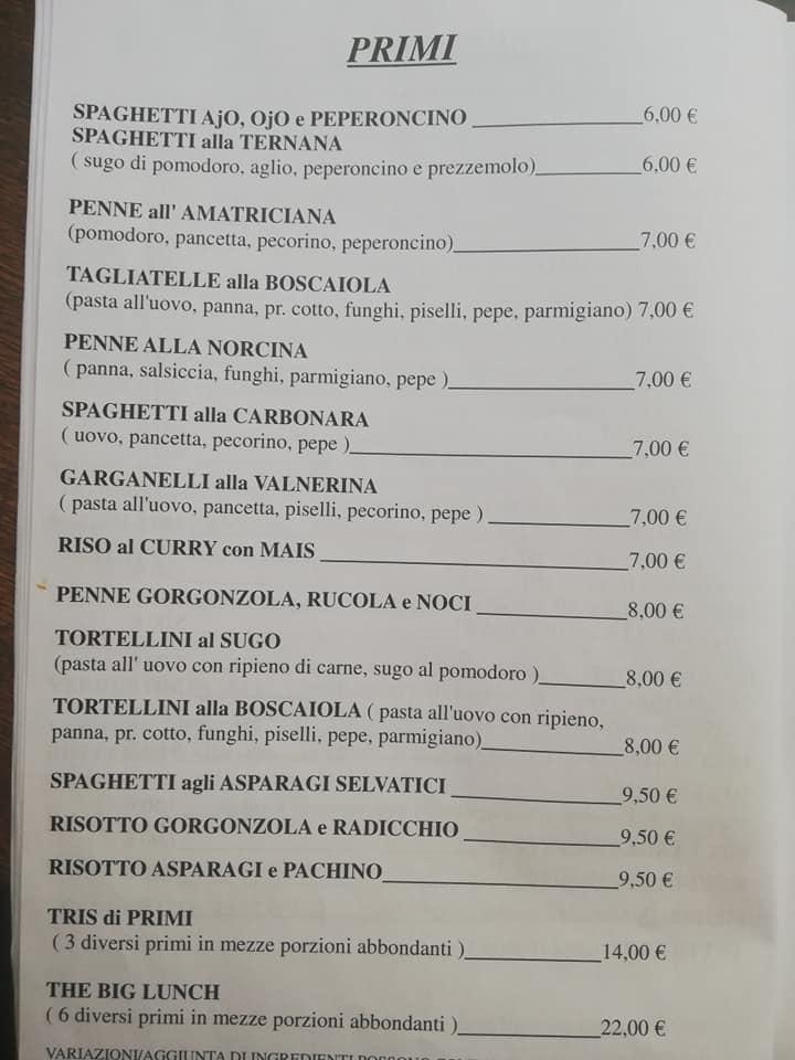 Menu di The Irish PUB 