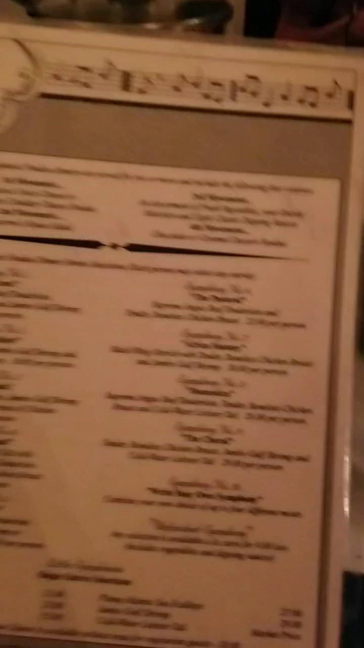 Carta del restaurante Lucerne's Fondue & Spirits, Rockford