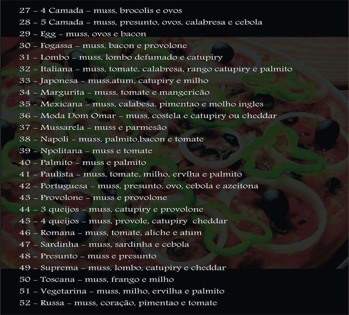 Assados Don Omar cardápio