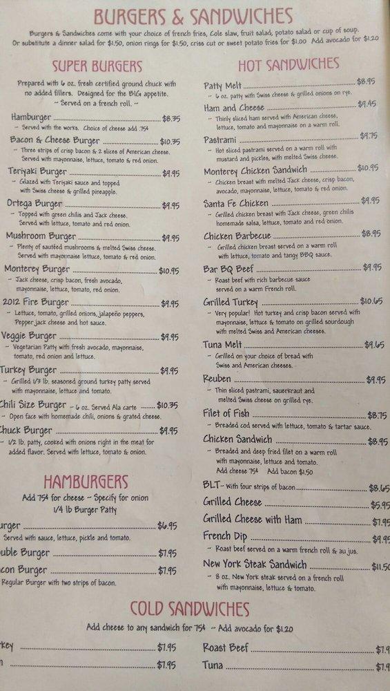 Menu at Humpty Dumpty Kitchen restaurant, Grass Valley