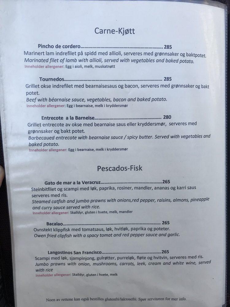 Menu At Elise Cafe AS Oslo menu-at-elise-cafe-as-oslo