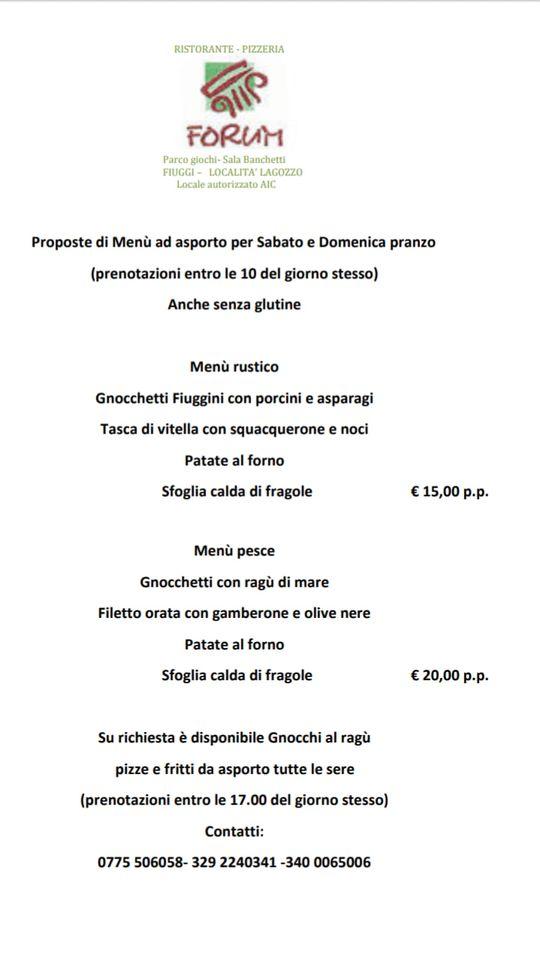 Menu di Forum 