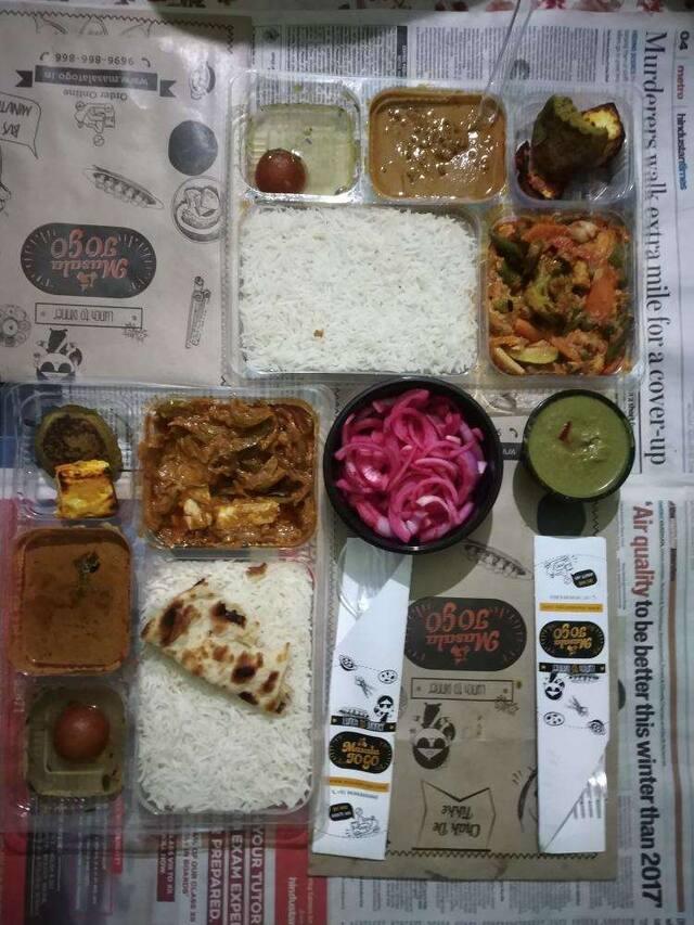 Masala To Go menu