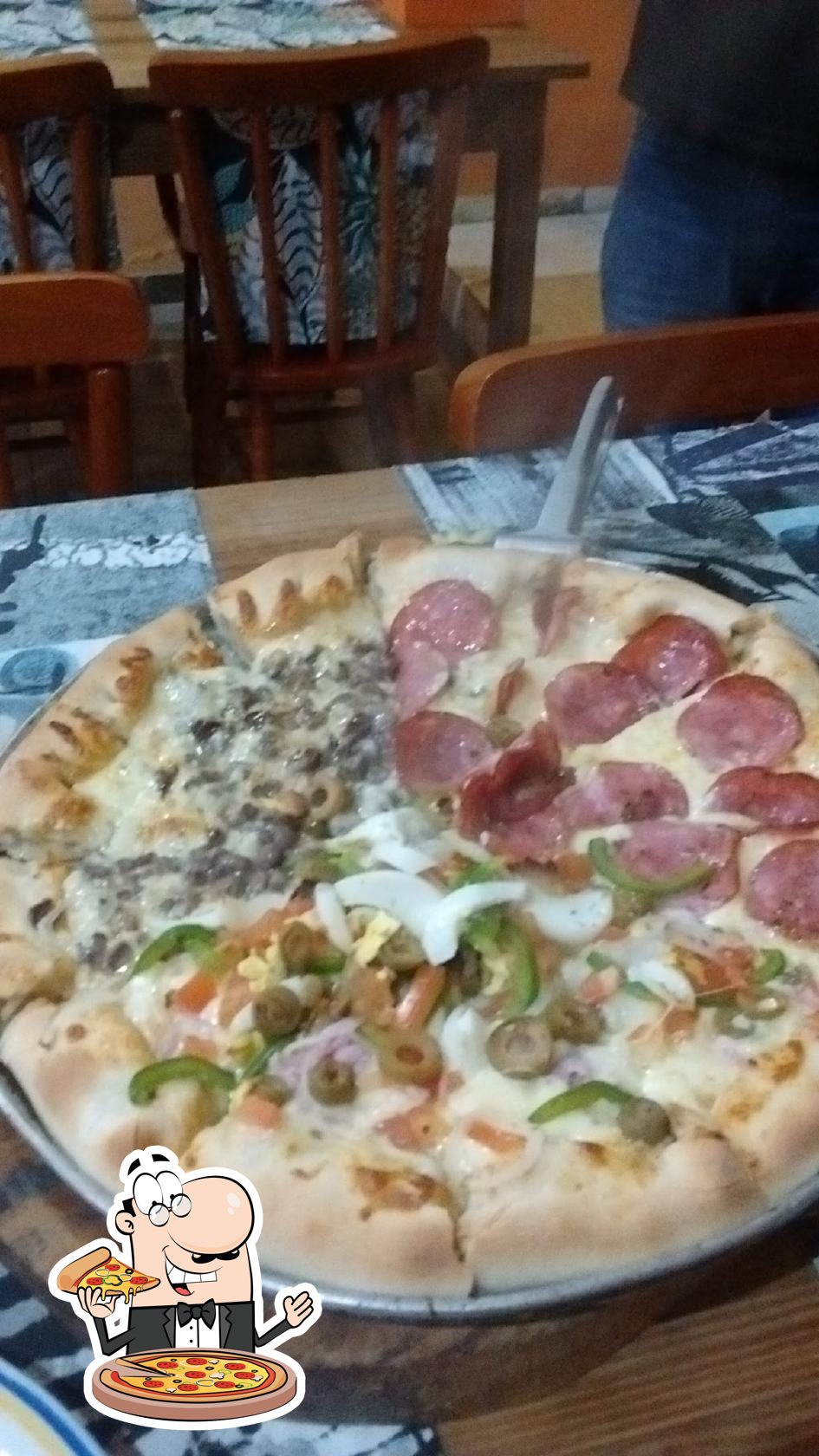 Super pizza - Este pedido ficou perfeito. Harmonia de sabores e cores. Só  na SUPER PIZZA a top 10 de Cidreira.