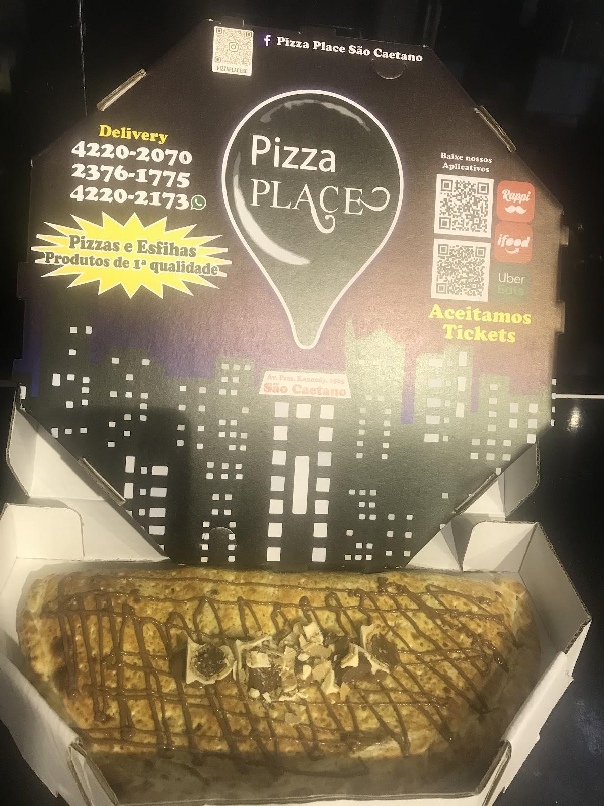 Pizza Place São Caetano - Já experimentou nossas esfihas doces? A de M&M's  é uma delícia! Peça pelo telefone, whatsapp ou aplicativos (também estamos  no ifood, uber eats e rappi) 4220 2173 4220 2070 2376 1775