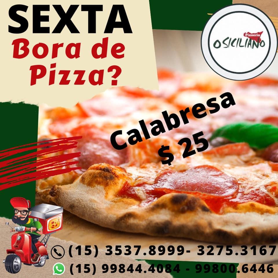 O Siciliano Pizzaria, Itapetininga, R. Dr. Virgílio de Rezende - Menu do  restaurante e avaliações