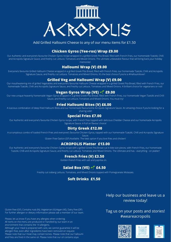 Menu at The Black Bull Boldon pub & bar, East Boldon