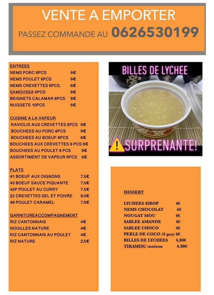 Menu de Psl77