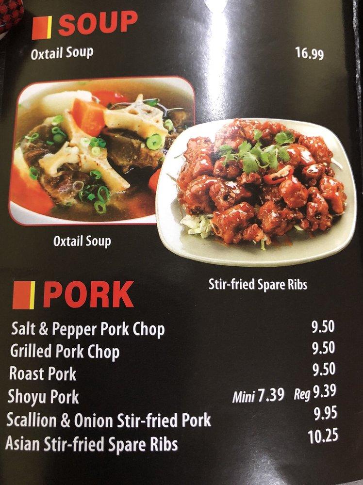 Menu at Pan's Kitchen restaurant, Kaneohe