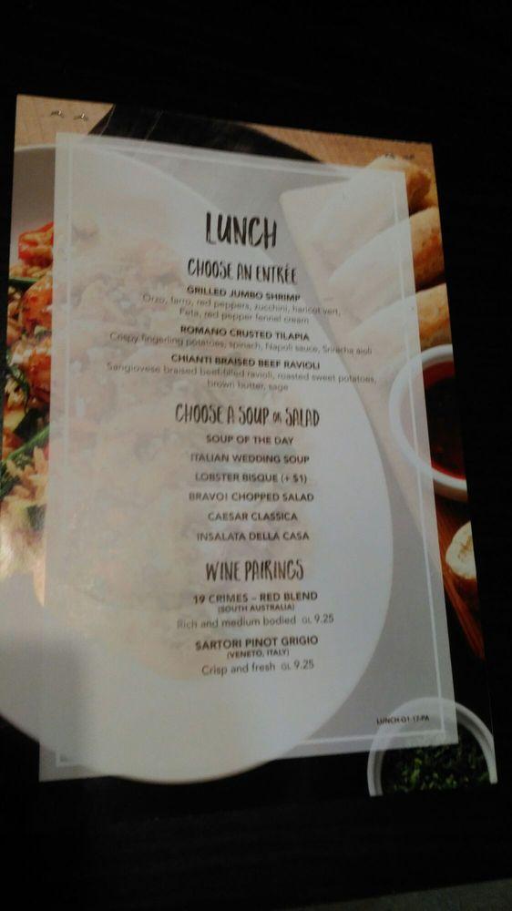 Menu At Bravo Italian Kitchen Pub Bar Robinson Township   Rf38 Bravo Italian Kitchen Menu 2022 10 7 