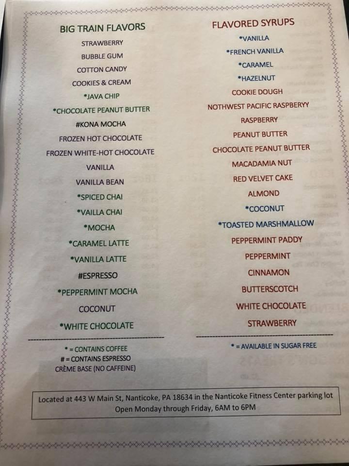 Menu At Dragon S Brew Restaurant Nanticoke