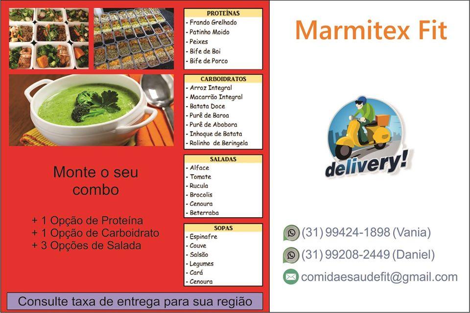 Comida e Saúde Fit cardápio
