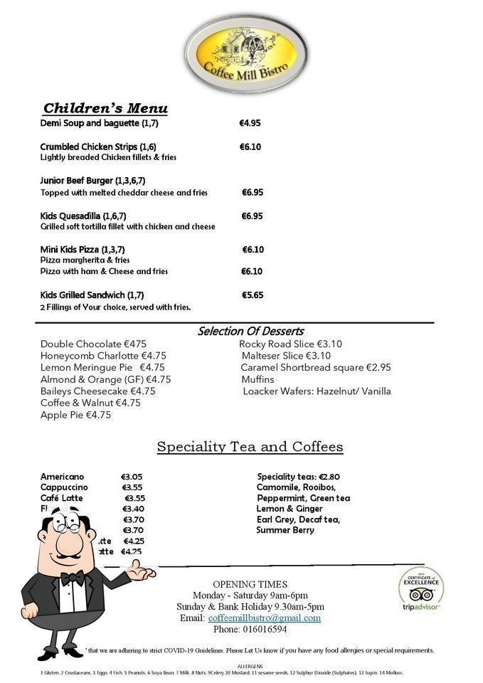 Coffee Mill Bistro in Maynooth 