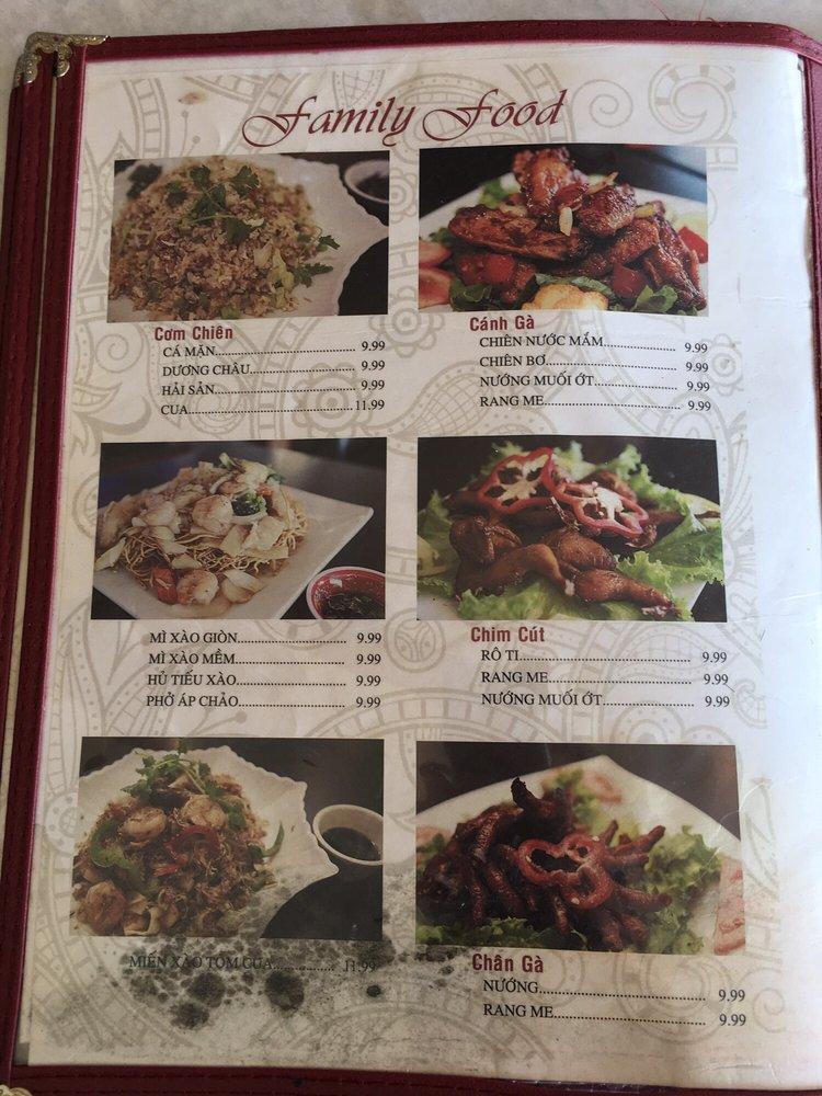 Menu at Tràm Chim Fresh Seafood restaurant, Westminster, Bolsa Ave Ste B