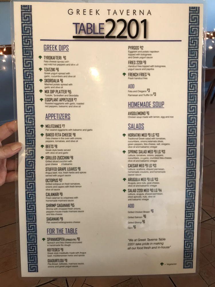 Menu At Greek Taverna Ammos Restaurant Pompano Beach