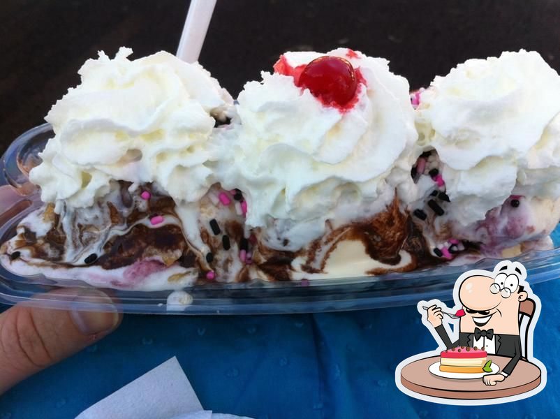 Punks Ice Cream Shop in Baden Restaurant menu and reviews