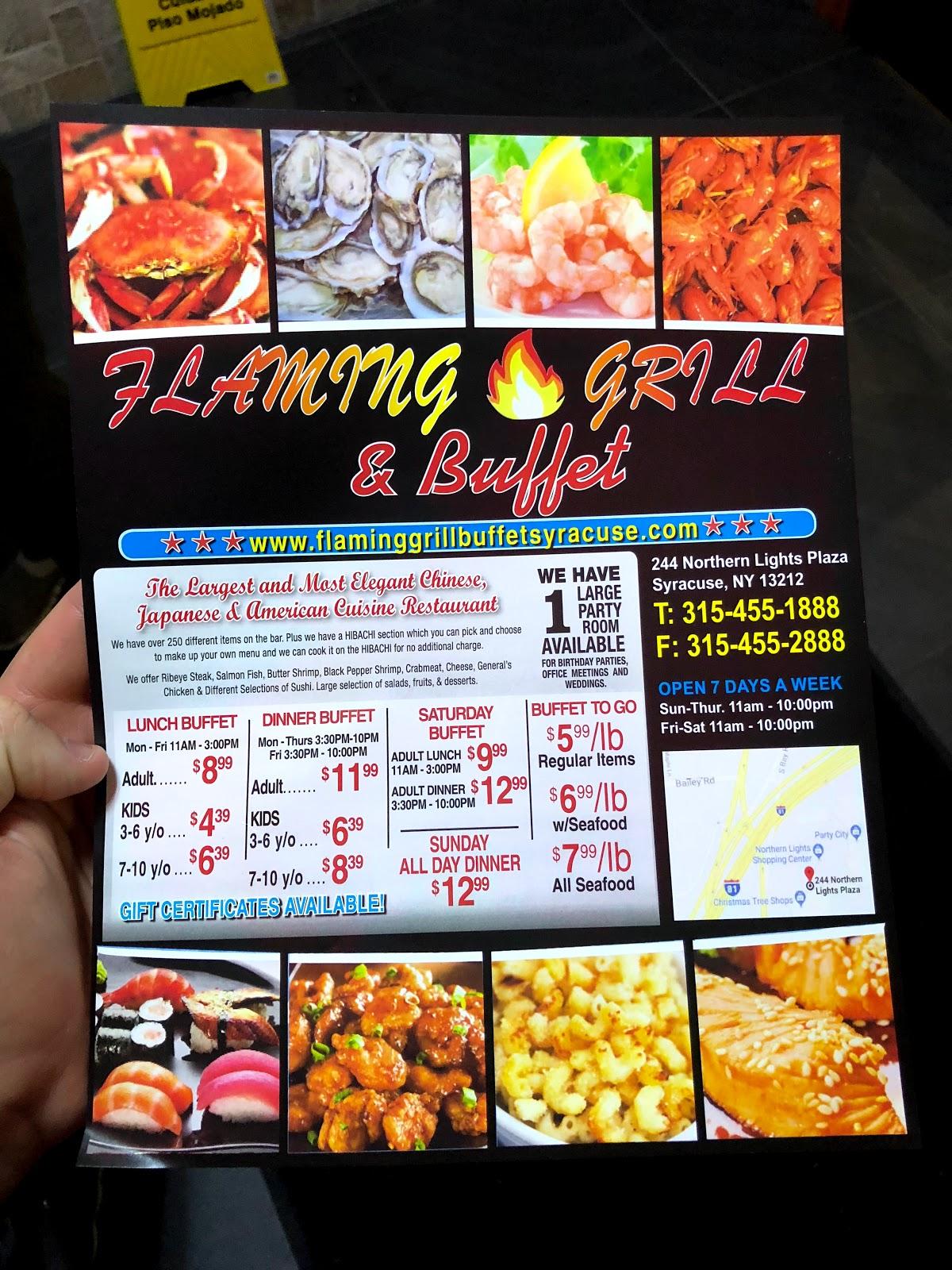 the flaming grill buffet north syracuse