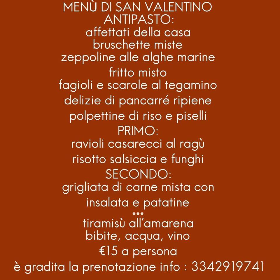 Menu di Trattoria dal Nonnino 