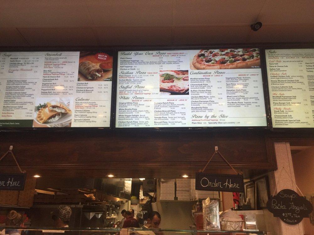 Menu at Capri Pizza & More pizzeria, Zephyrhills