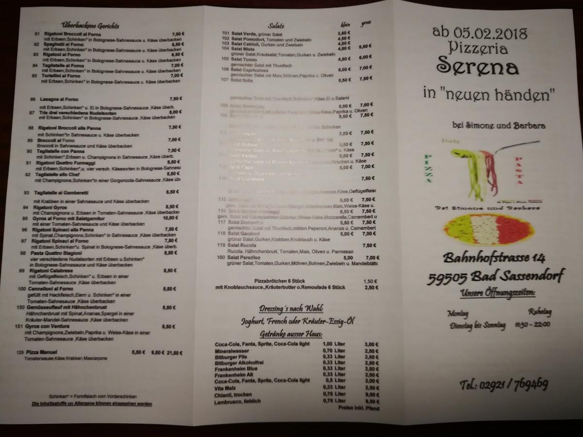 zum alten weinkeller bad sassendorf speisekarte