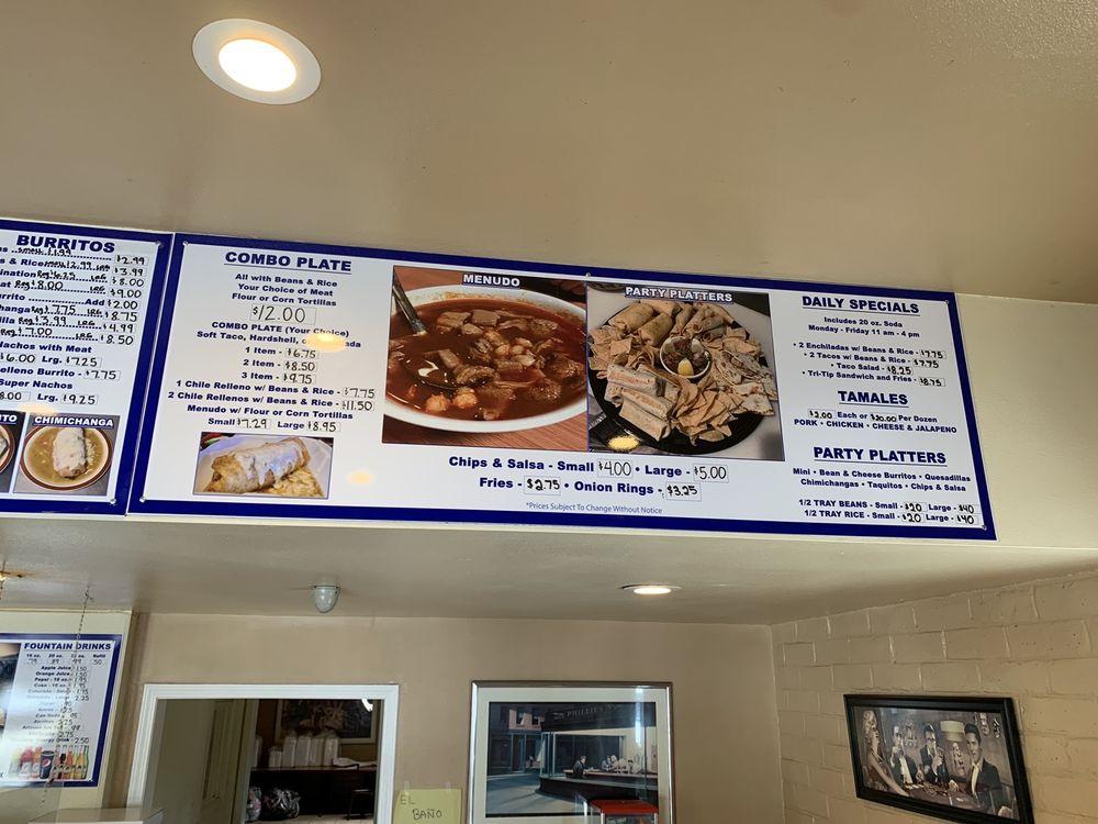 Menu at Danny's Donut House restaurant, Caruthers, W Tahoe Ave