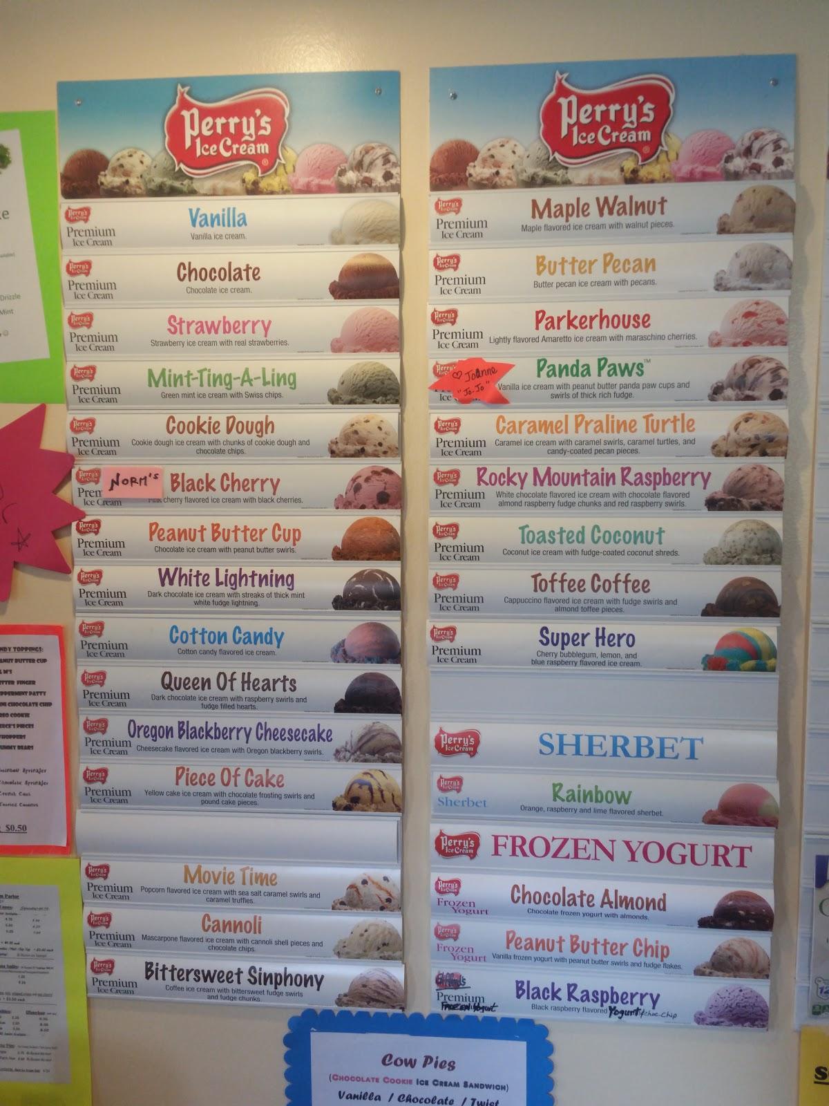 Menu at The Dairy Barn, Big Flats