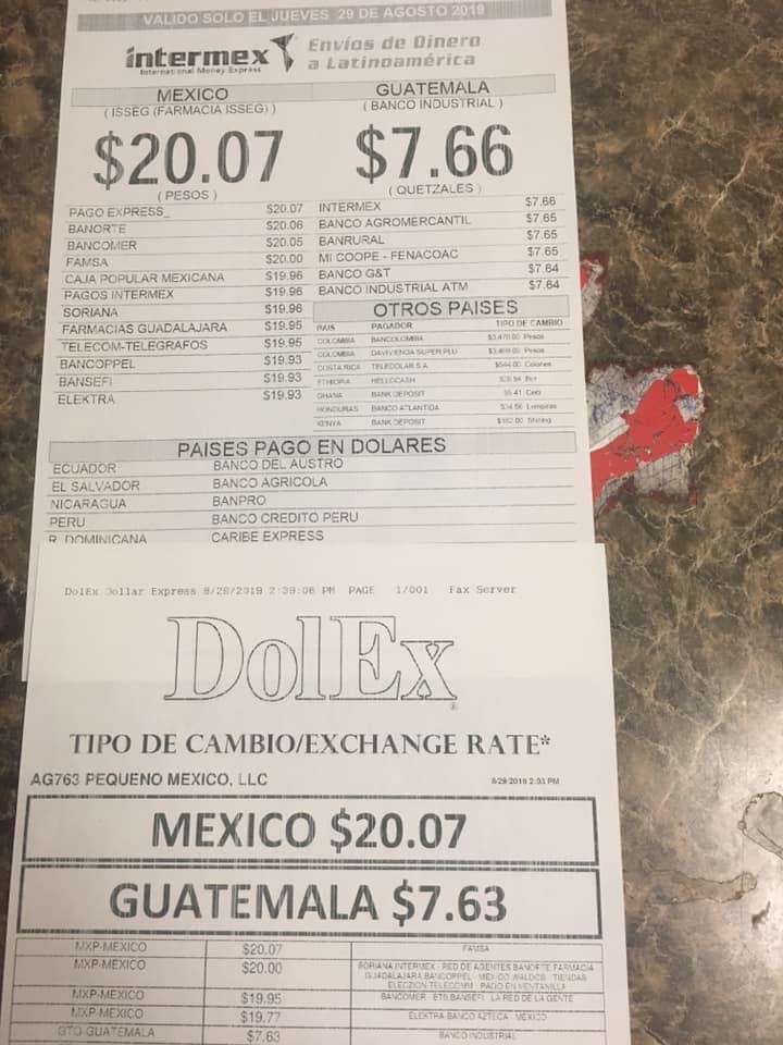 Menu at Little Mexico Store & Restaurant, Kenbridge