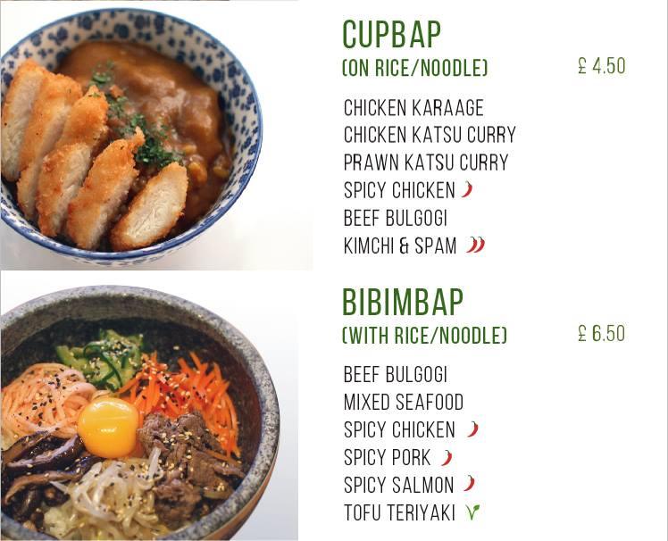 Menu at The Cups restaurant, Egham