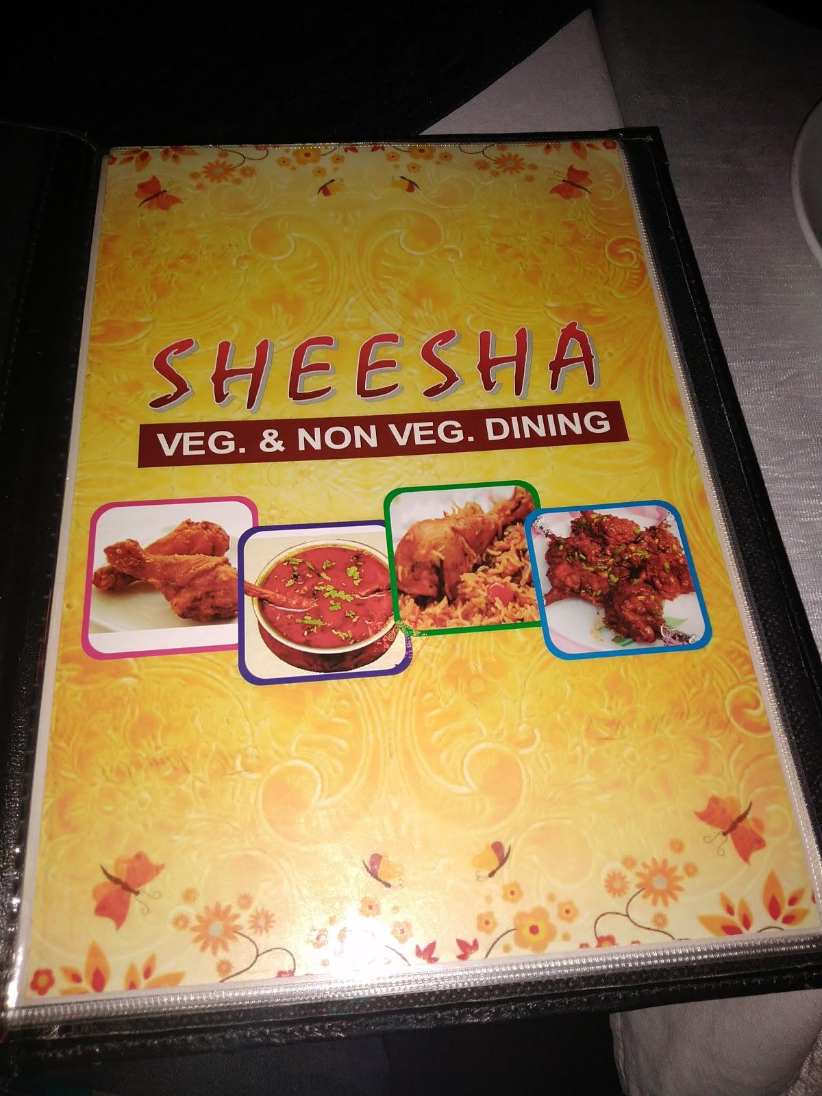 Menu at SHEESHA Brew & Kitchen, Kota