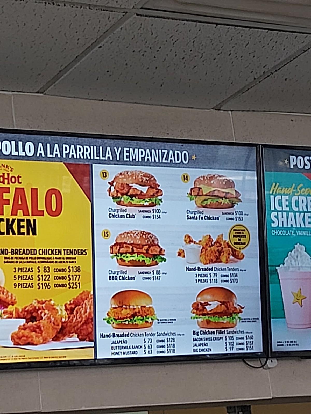 Carta Del Restaurante Carls Jr Nuevo Laredo Blvd Reforma 4349