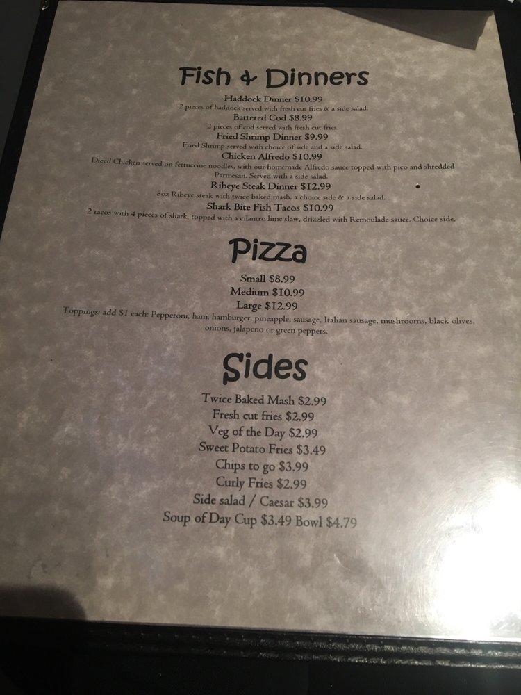 Menu at On the Rail Sports Bar and Grill, Quincy