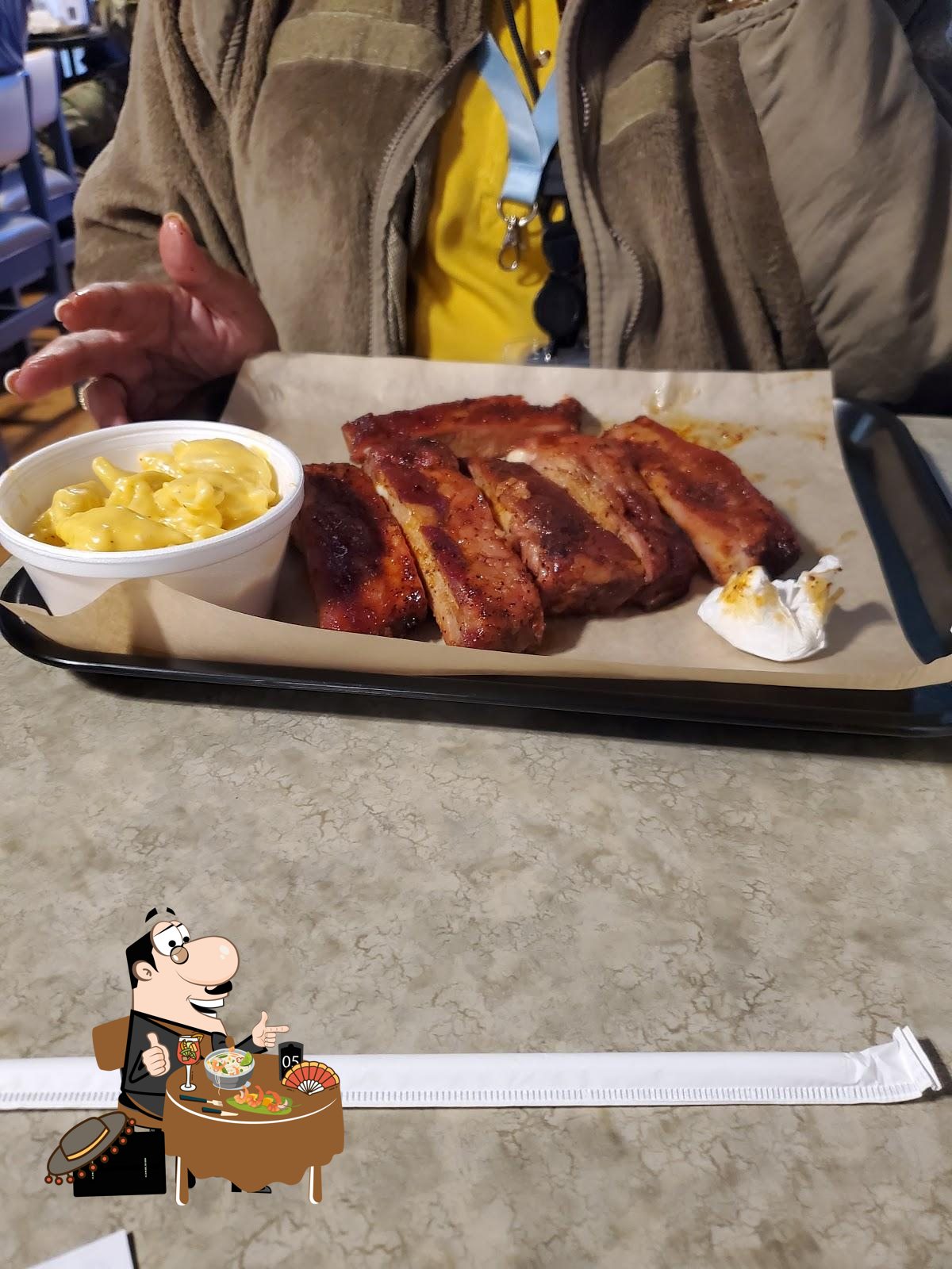 Belly Down BBQ in Knob Noster Restaurant menu and reviews