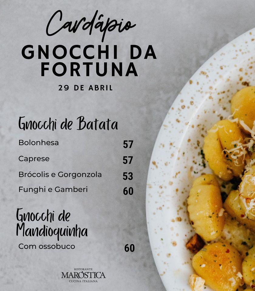 Marostica cardápio