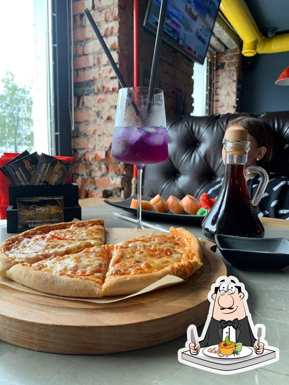 Ресторан Bikers pizza, Пермь, Комсомольский проспект - Меню и отзывы о  ресторане