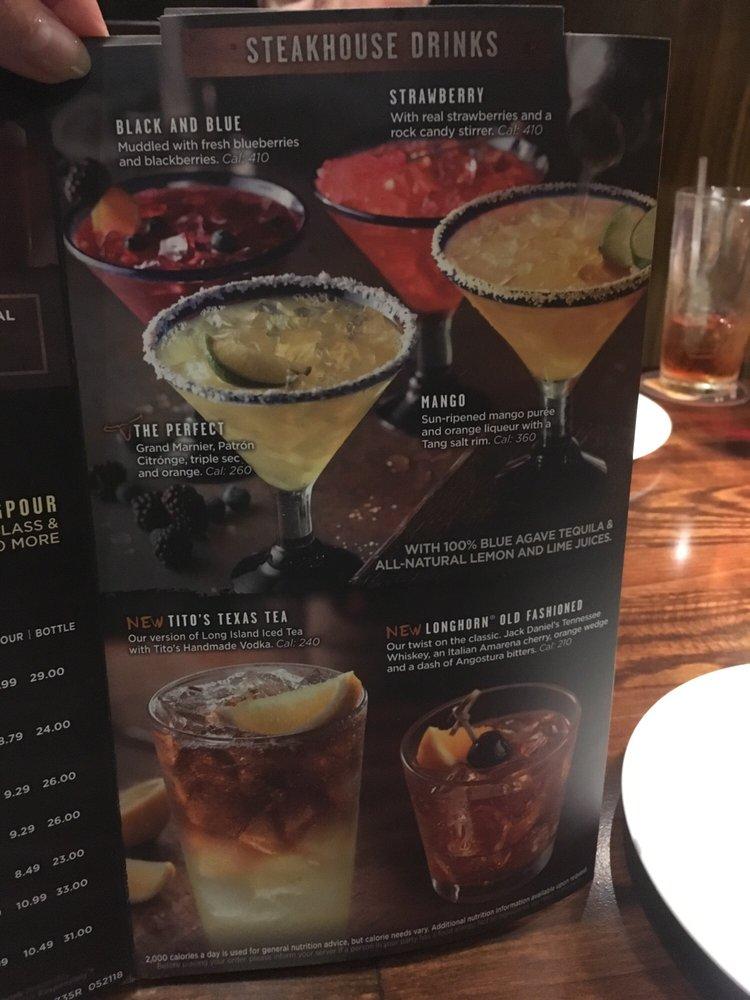Menu at LongHorn Steakhouse, Baton Rouge, Blvd